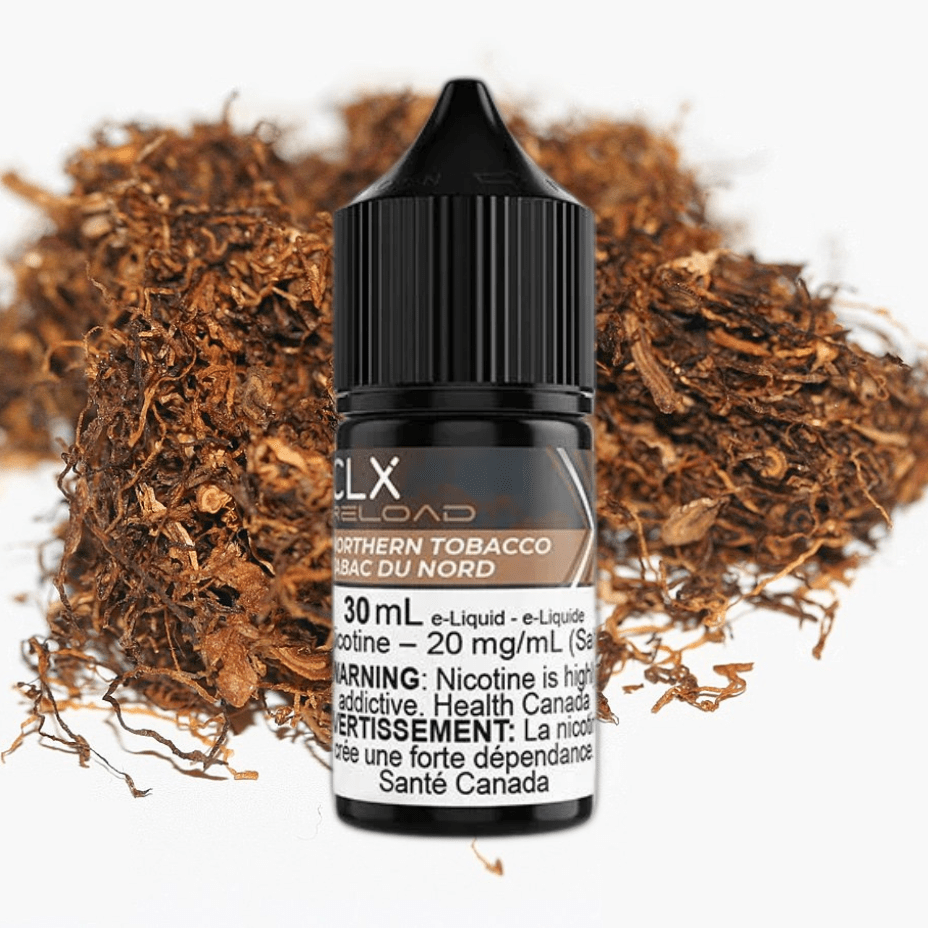 Northern Tobacco Salt by CLX Reload E-Liquid Morden Vape SuperStore and Cannabis Manitoba Canada