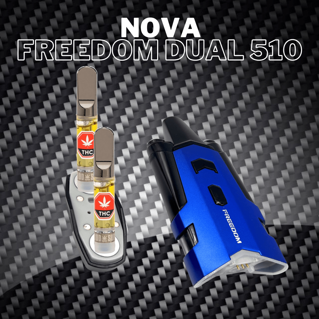 Nova Freedom Dual 510 Thread Vaporizer Morden Vape SuperStore and Cannabis Manitoba Canada