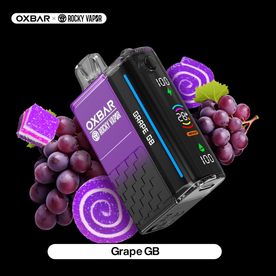 OXBAR M20K Disposable Vape - Grape GB 20mg / 20000 Puffs Morden Vape SuperStore and Cannabis Manitoba Canada