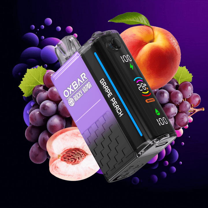 OXBAR M20K Disposable Vape - Grape Peach 20mg / 20000 Puffs Morden Vape SuperStore and Cannabis Manitoba Canada