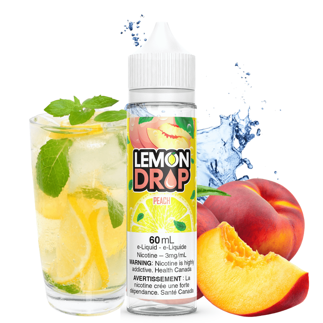 Peach by Lemon Drop E-Liquid Morden Vape SuperStore and Cannabis Manitoba Canada