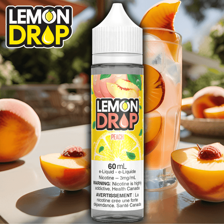 Peach by Lemon Drop E-Liquid Morden Vape SuperStore and Cannabis Manitoba Canada