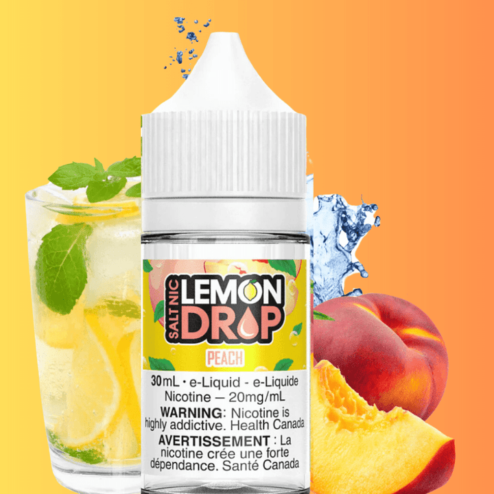 Peach Salts by Lemon Drop E-Liquid Morden Vape SuperStore and Cannabis Manitoba Canada