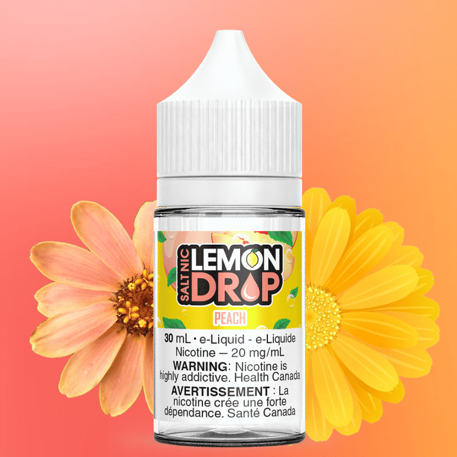 Peach Salts by Lemon Drop E-Liquid Morden Vape SuperStore and Cannabis Manitoba Canada