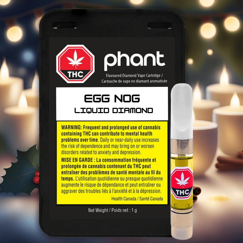 Phant Egg Nog Liquid Diamond 510 Cartridge-1g 1g Morden Vape SuperStore and Cannabis Manitoba Canada