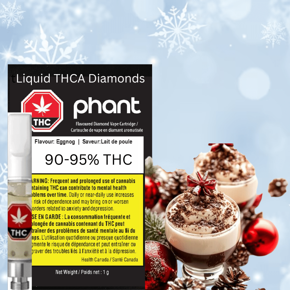 Phant Egg Nog Liquid Diamond 510 Cartridge-1g 1g Morden Vape SuperStore and Cannabis Manitoba Canada