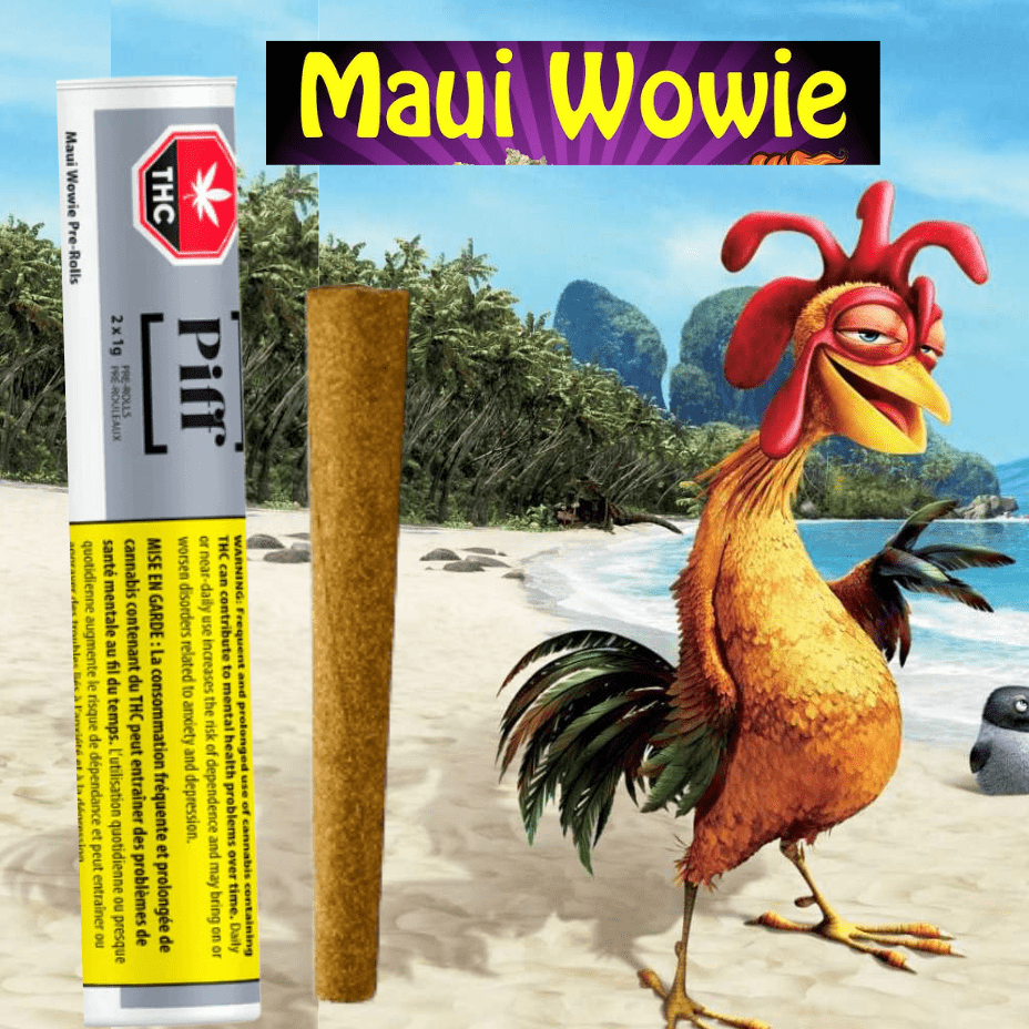 PIFF Maui Wowie Juicy Sativa Blunt-1x1g 1x1g Morden Vape SuperStore and Cannabis Manitoba Canada