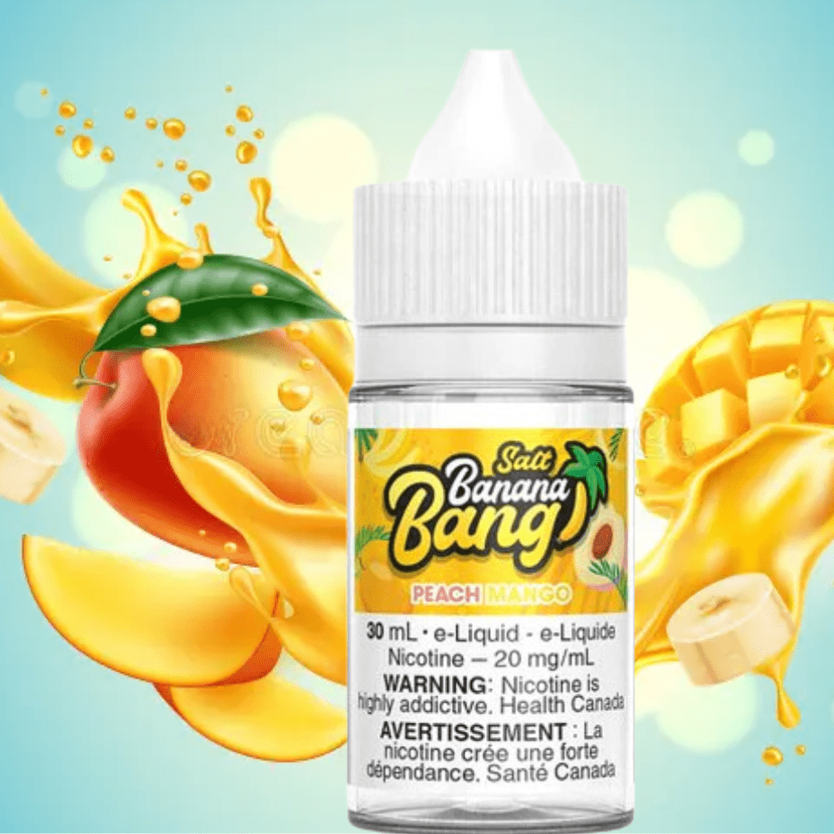 Pineapple Peach Salt by Banana Bang Morden Vape SuperStore and Cannabis Manitoba Canada