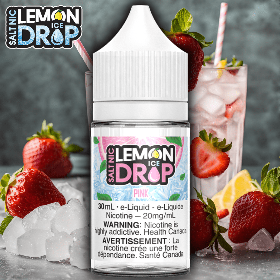 Pink Iced Salt by Lemon Drop E-liquids Morden Vape SuperStore and Cannabis Manitoba Canada