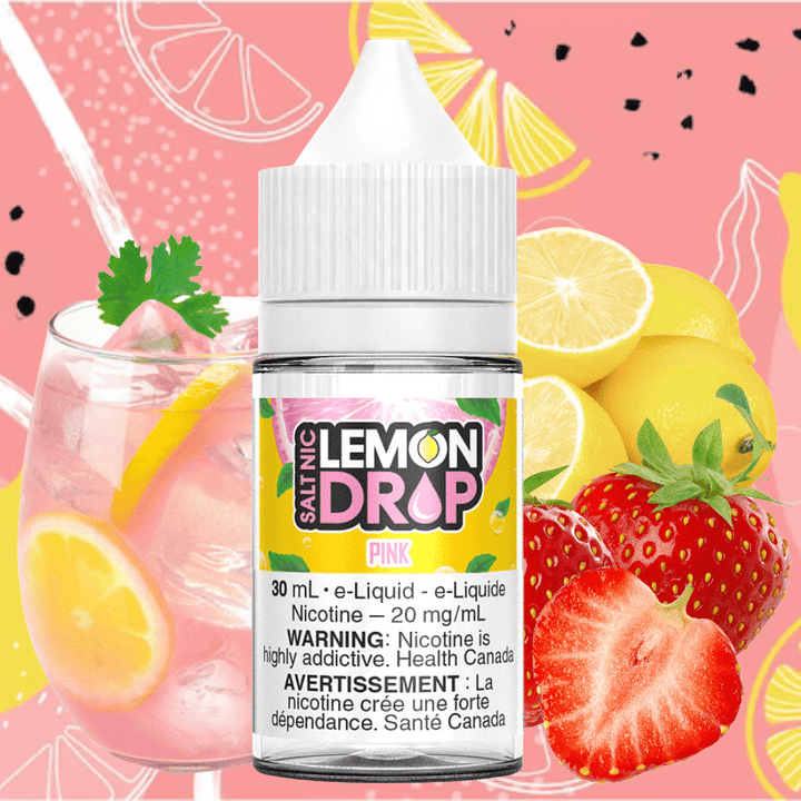 Pink Salts by Lemon Drop E-Liquid Morden Vape SuperStore and Cannabis Manitoba Canada