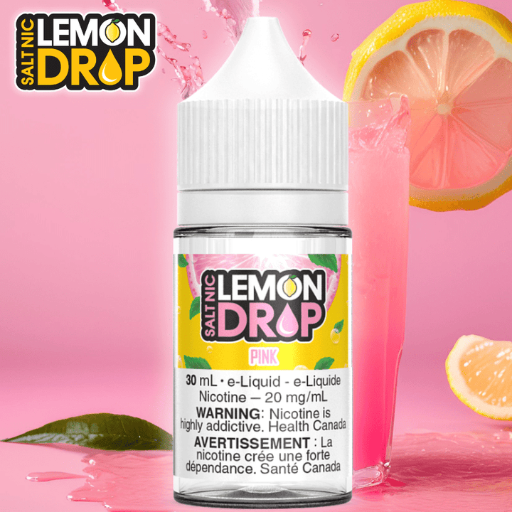 Pink Salts by Lemon Drop E-Liquid Morden Vape SuperStore and Cannabis Manitoba Canada