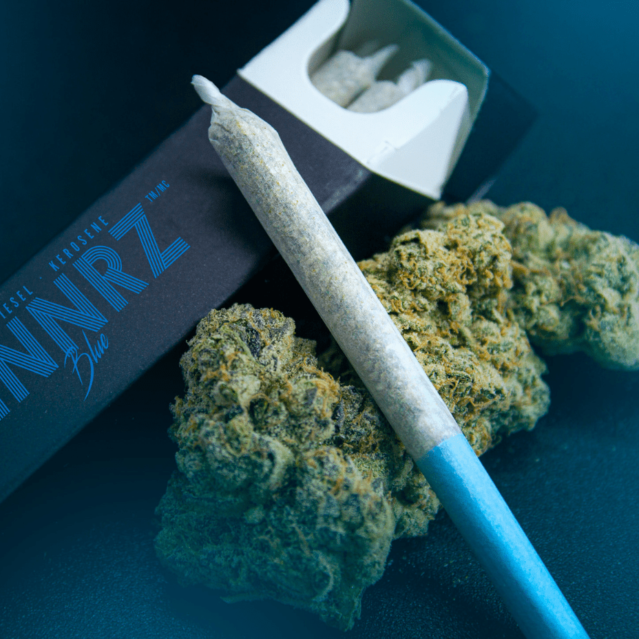 Pinnrz Blue Indica Pre-rolls 6x0.25g 6x0.25g Morden Vape SuperStore and Cannabis Manitoba Canada