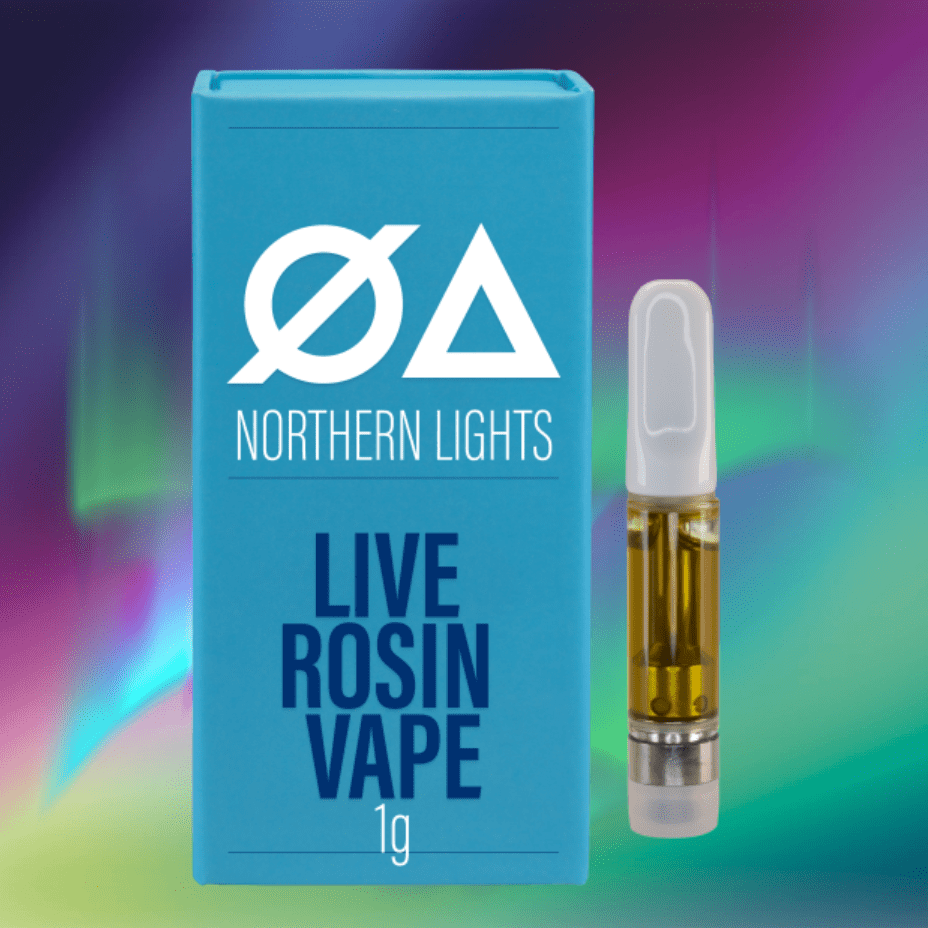 Polar Northern Lights Live Rosin Indica 510 Cartridge-1g 1g Morden Vape SuperStore and Cannabis Manitoba Canada