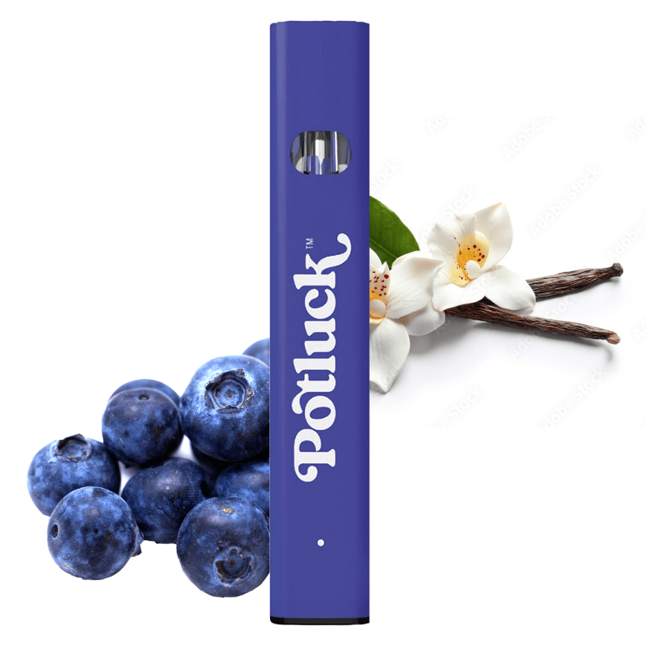 Potluck Blueberry Vanilla Hybrid Disposable Vape- 1g 1g Morden Vape SuperStore and Cannabis Manitoba Canada