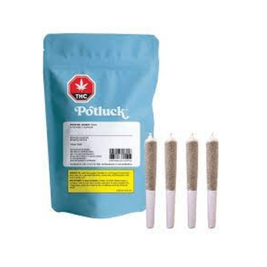 Potluck Frosted Cherry Indica Pre-Rolls-4x0.5g 4x0.5g Morden Vape SuperStore and Cannabis Manitoba Canada