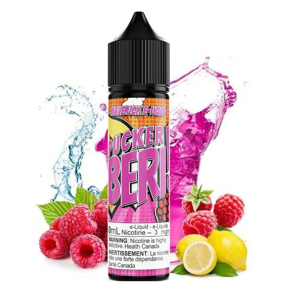 Pucker Beri by Maverick E-Liquid 60mL / 3mg Morden Vape SuperStore and Cannabis Manitoba Canada