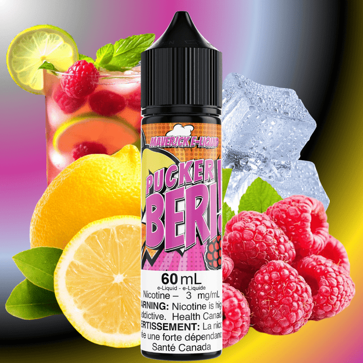 Pucker Beri by Maverick E-Liquid Morden Vape SuperStore and Cannabis Manitoba Canada