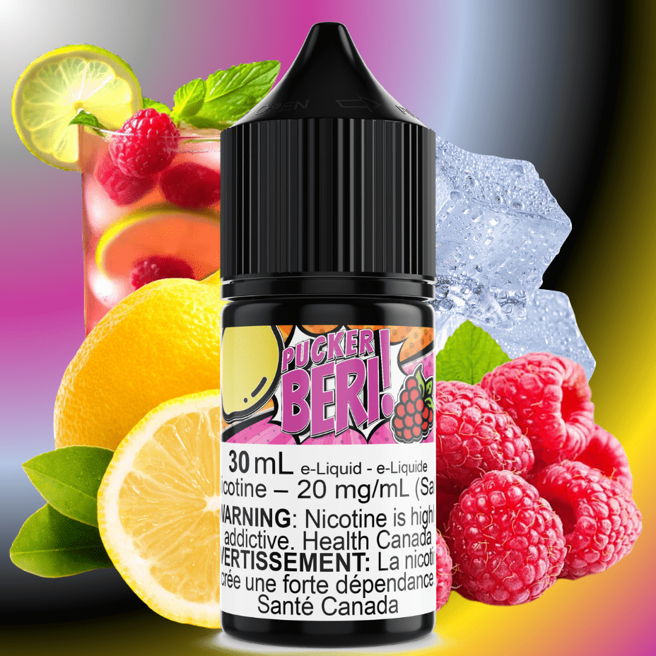 Pucker Beri Salt by Maverick E-Liquid Morden Vape SuperStore and Cannabis Manitoba Canada