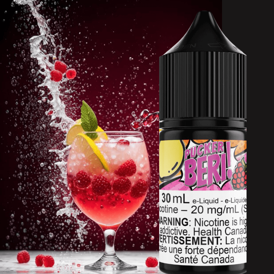 Pucker Beri Salt by Maverick E-Liquid Morden Vape SuperStore and Cannabis Manitoba Canada