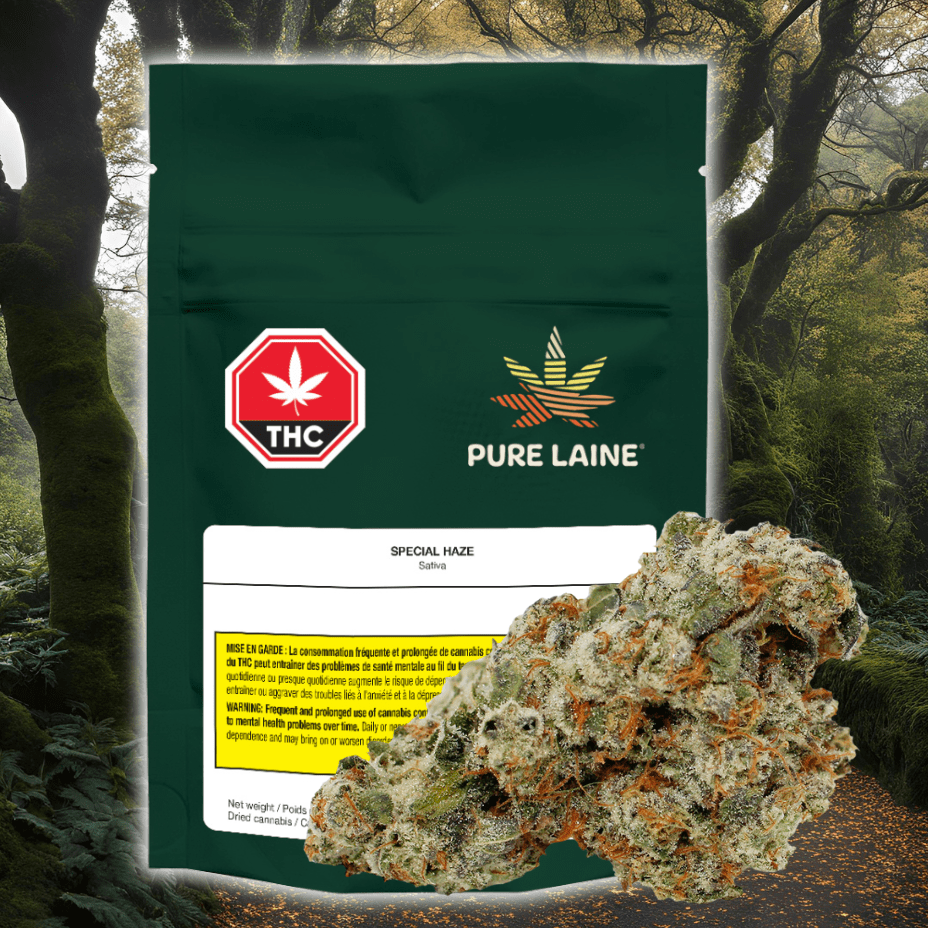 Pure Laine Special Haze Sativa Flower-3.5g Morden Vape SuperStore and Cannabis Manitoba Canada