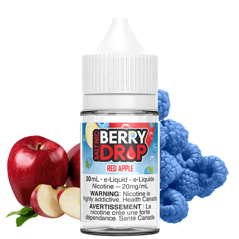 Red Apple Salt by Berry Drop E-Liquid 12mg / 30mL Morden Vape SuperStore and Cannabis Manitoba Canada