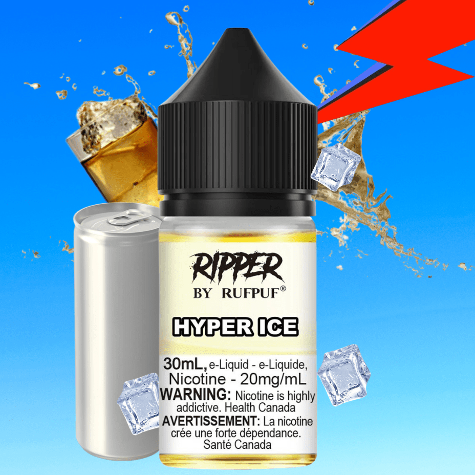 Ripper Rufpuf Salt-Hyper Ice 30ml / 10mg Morden Vape SuperStore and Cannabis Manitoba Canada