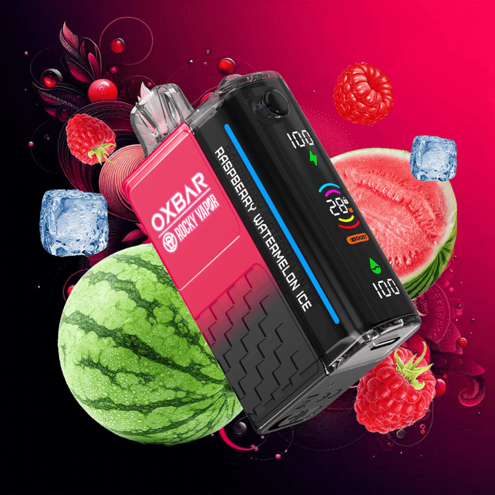 OXBAR M20K Disposable Vape - Raspberry Watermelon 20mg / 20000 Puffs Morden Vape SuperStore and Cannabis Manitoba Canada