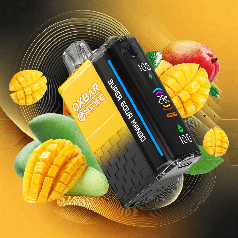 OXBAR M20K Disposable Vape - Super Sour Mango 20mg / 20000 Puffs Morden Vape SuperStore and Cannabis Manitoba Canada