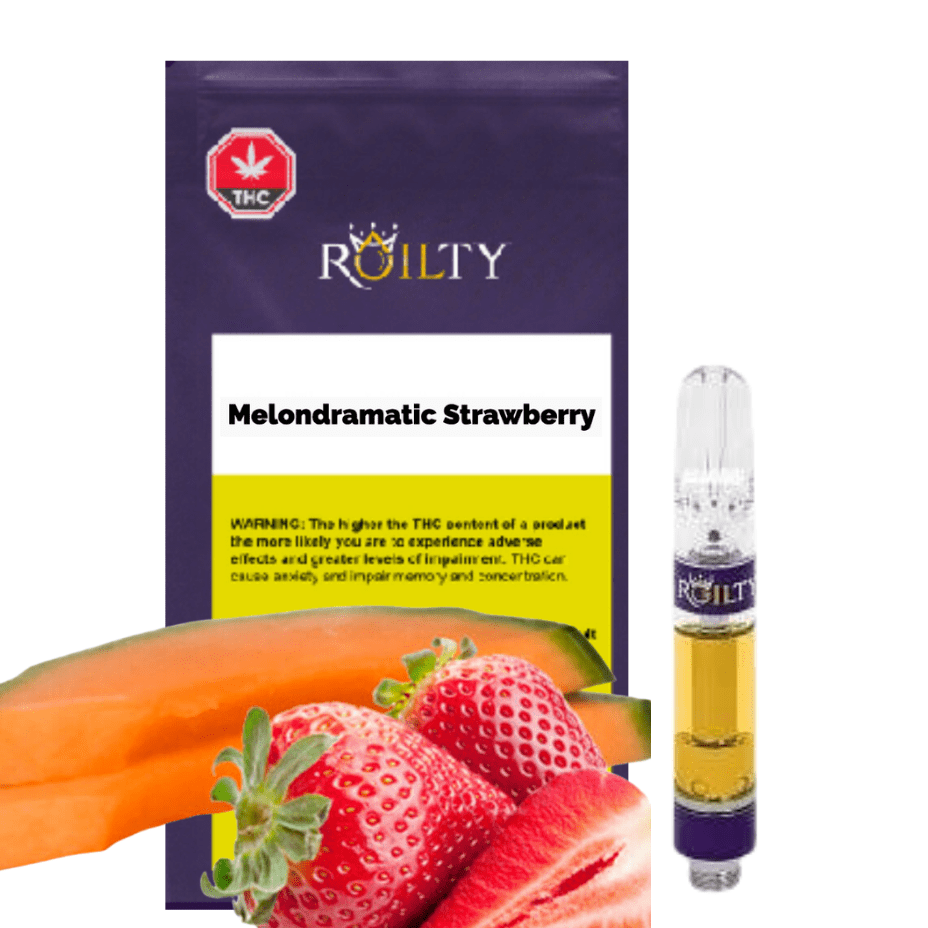 Roilty Melondramatic Strawberry Distillate 510 Cart-1g 1g Morden Vape SuperStore and Cannabis Manitoba Canada