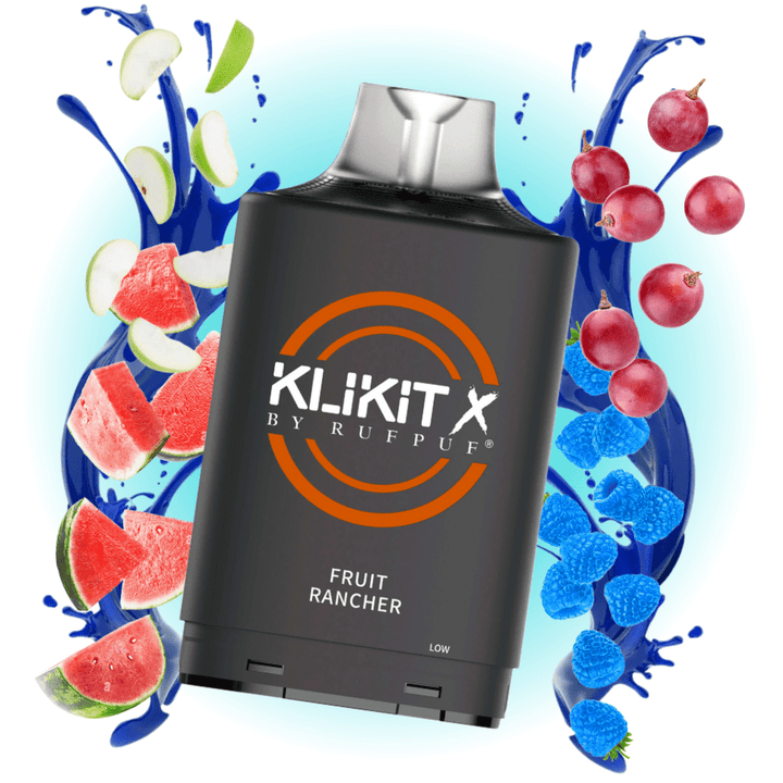 RufPuf Klikit X 35K Turbo Pod-Fruit Rancher Morden Vape SuperStore and Cannabis Manitoba Canada