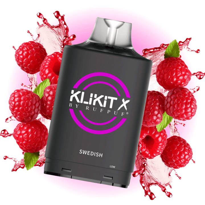 RufPuf Klikit X 35K Turbo Pod-Swedish Morden Vape SuperStore and Cannabis Manitoba Canada