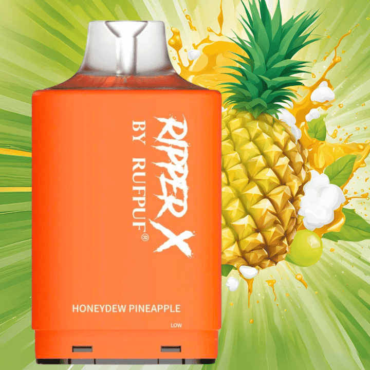 RufPuf Ripper X 35K Turbo Pod - Honeydew Pineapple Morden Vape SuperStore and Cannabis Manitoba Canada