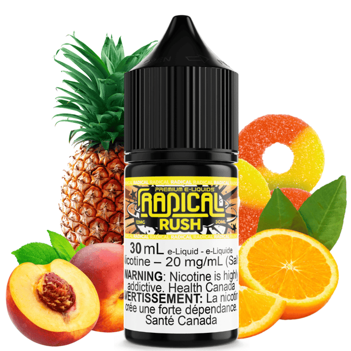 Rush ICE Salt Nic by Radical E-liquid 30ml / 12mg Morden Vape SuperStore and Cannabis Manitoba Canada