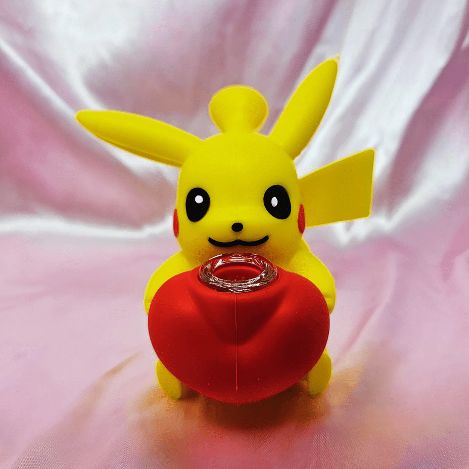 Silicone Pikachu Bong-5" Morden Vape SuperStore and Cannabis Manitoba Canada