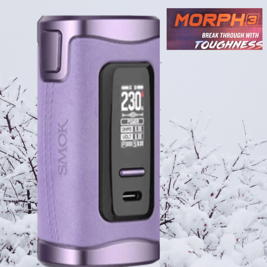 Smok Morph 3 Box Mod-230W Purple Morden Vape SuperStore and Cannabis Manitoba Canada