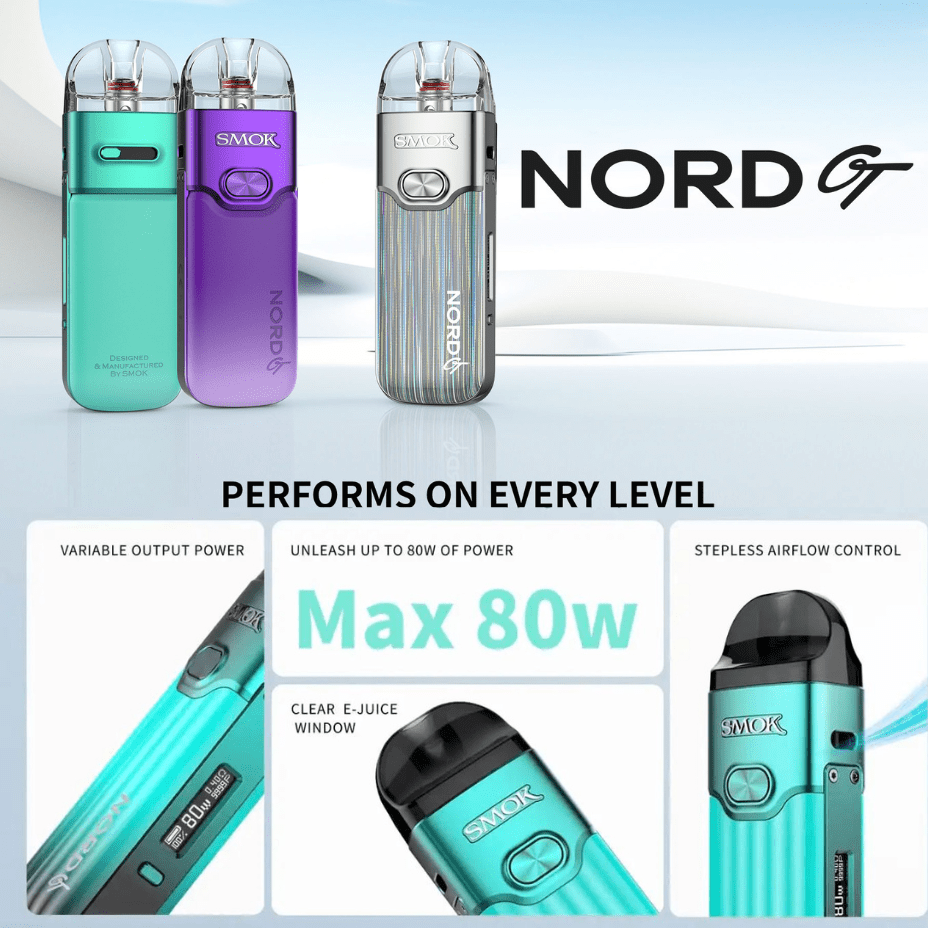 Smok Nord GT Pod Kit-80W Morden Vape SuperStore and Cannabis Manitoba Canada