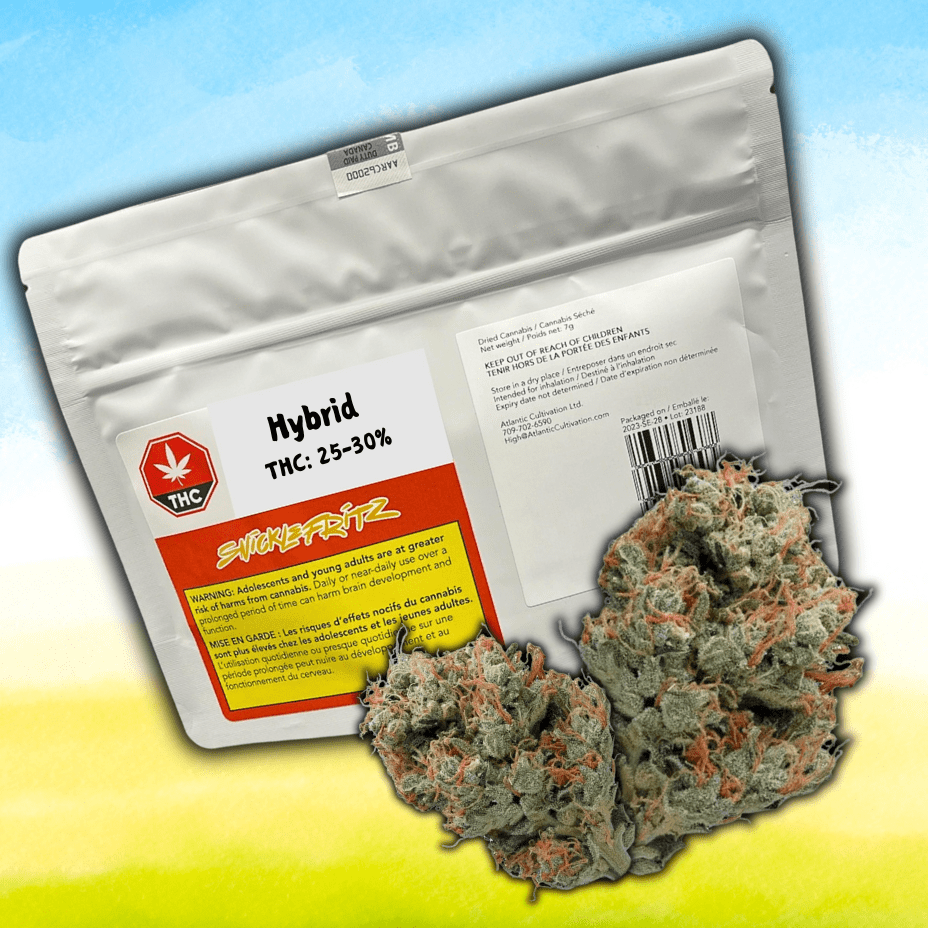 Snicklefritz Hybrid (Rotating) Flower-28g 28g Morden Vape SuperStore and Cannabis Manitoba Canada