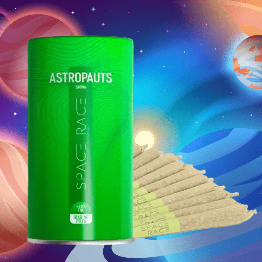 Space Race Astropauts Sativa Pre-rolls 10x0.4g 10x0.4g Morden Vape SuperStore and Cannabis Manitoba Canada