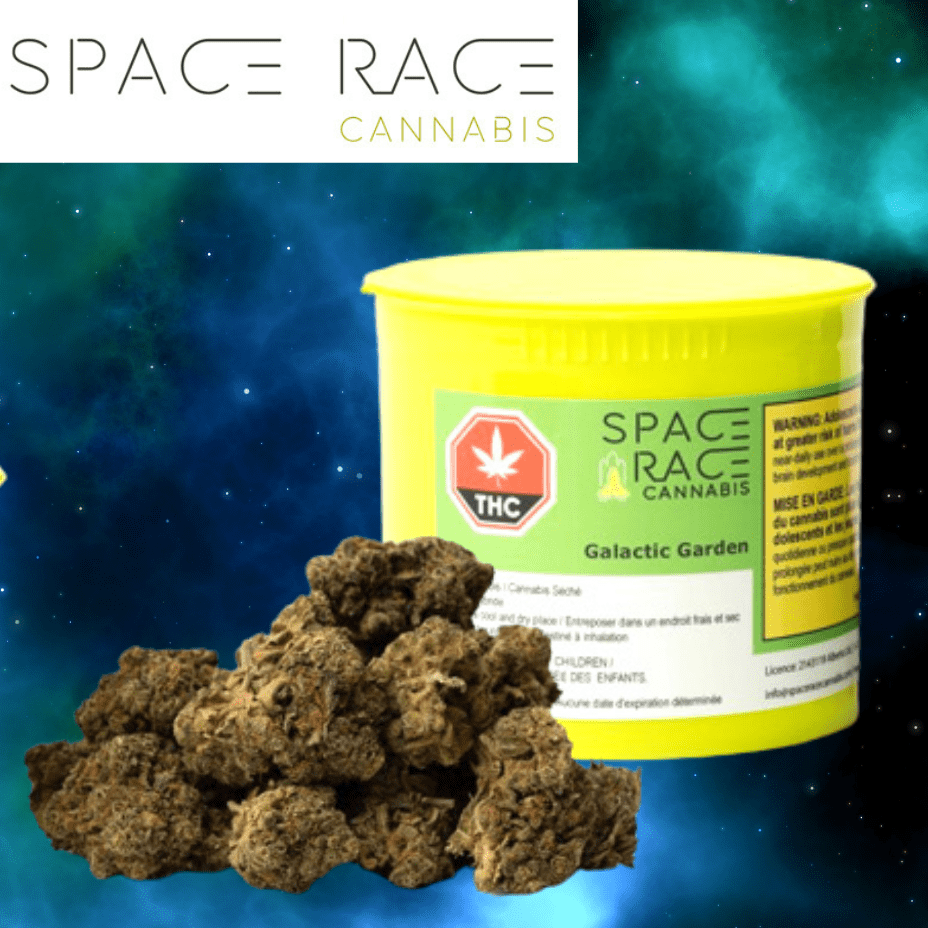 Space Race Galactic Garden Hybrid Flower-14g Morden Vape SuperStore and Cannabis Manitoba Canada