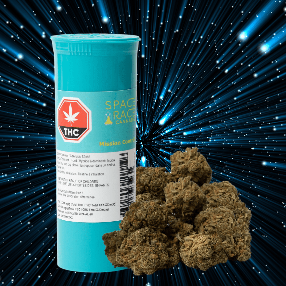 Space Race Mission Control Indica Flower-7g Morden Vape SuperStore and Cannabis Manitoba Canada