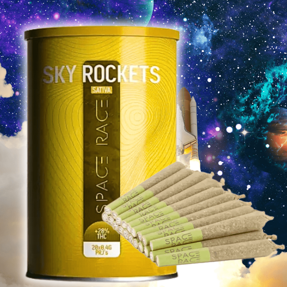 Space Race Sky Rockets Sativa Pre-rolls 20x0.4g 20x0.4g Morden Vape SuperStore and Cannabis Manitoba Canada