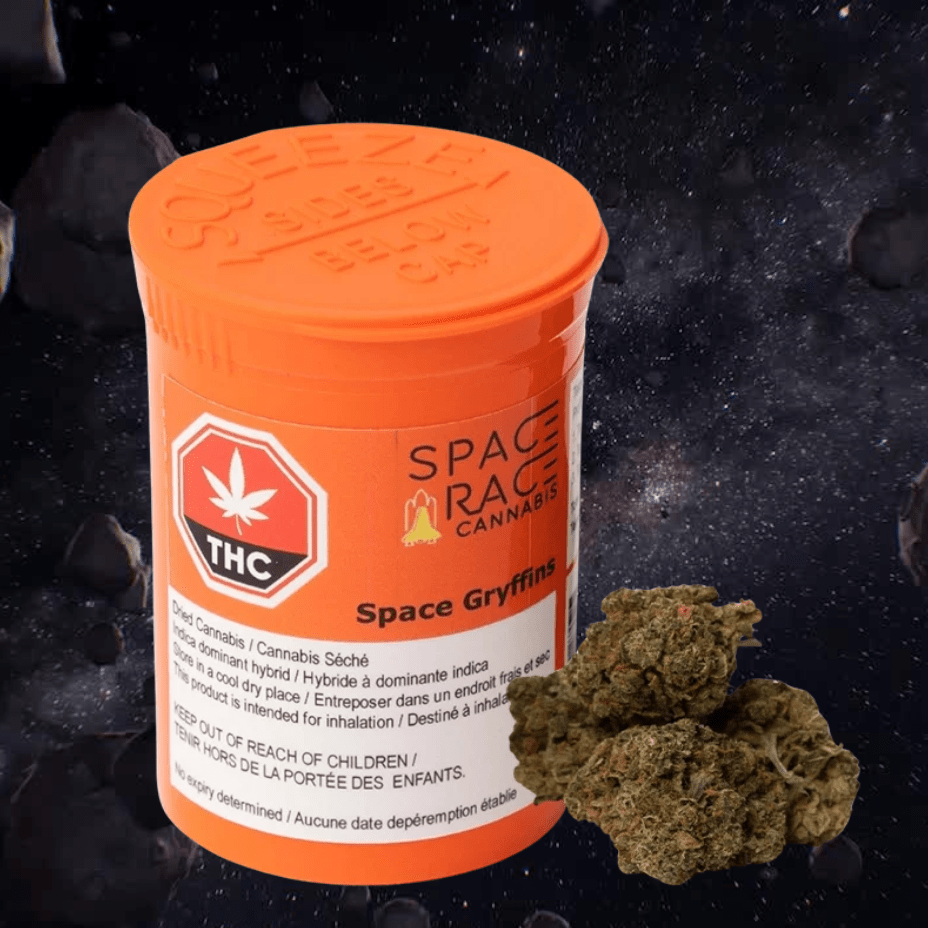 Space Race Space Gryffins Indica Flower-3.5g 3.5g Morden Vape SuperStore and Cannabis Manitoba Canada