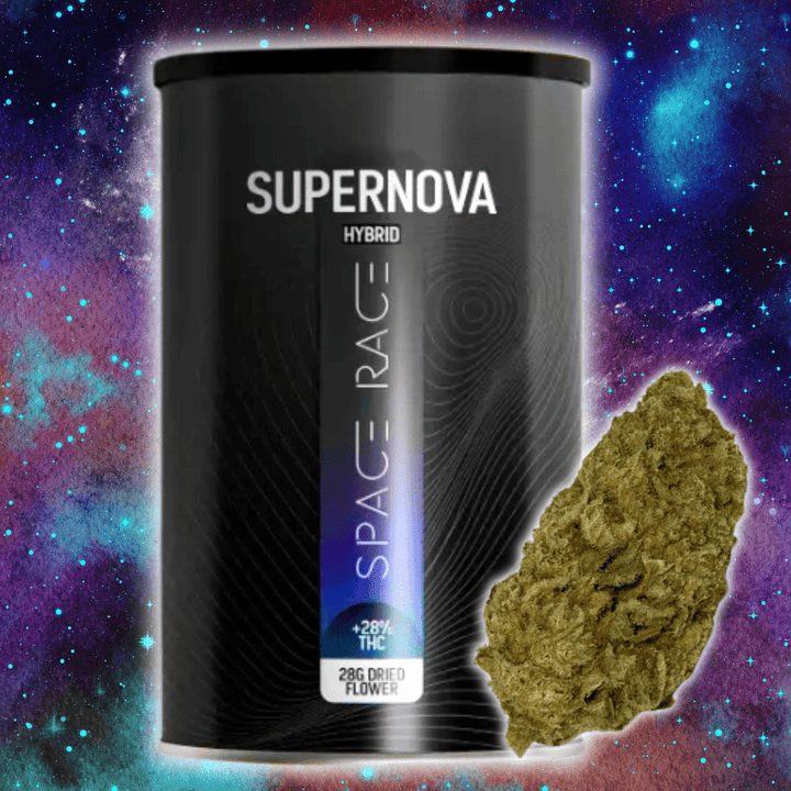 Space Race SuperNova Hybrid Flower-28g 28g Morden Vape SuperStore and Cannabis Manitoba Canada