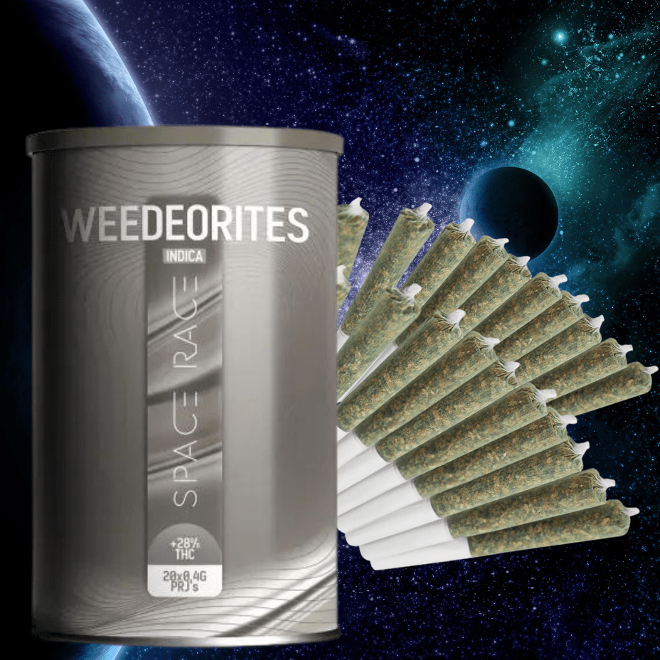 Space Race Weedeorites Indica Pre-rolls-20x0.4g Morden Vape SuperStore and Cannabis Manitoba Canada