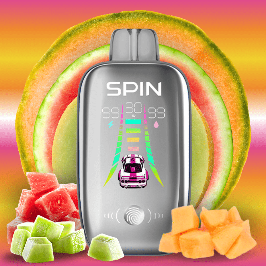 Spin Ultra 40k Disposable Vape - Watermelon Honeydew Cantaloupe 40000 / 20mg Morden Vape SuperStore and Cannabis Manitoba Canada