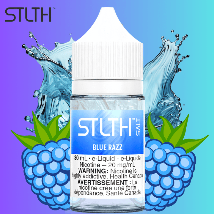 STLTH Salt - Blue Razz 30mL / 20mg Morden Vape SuperStore and Cannabis Manitoba Canada