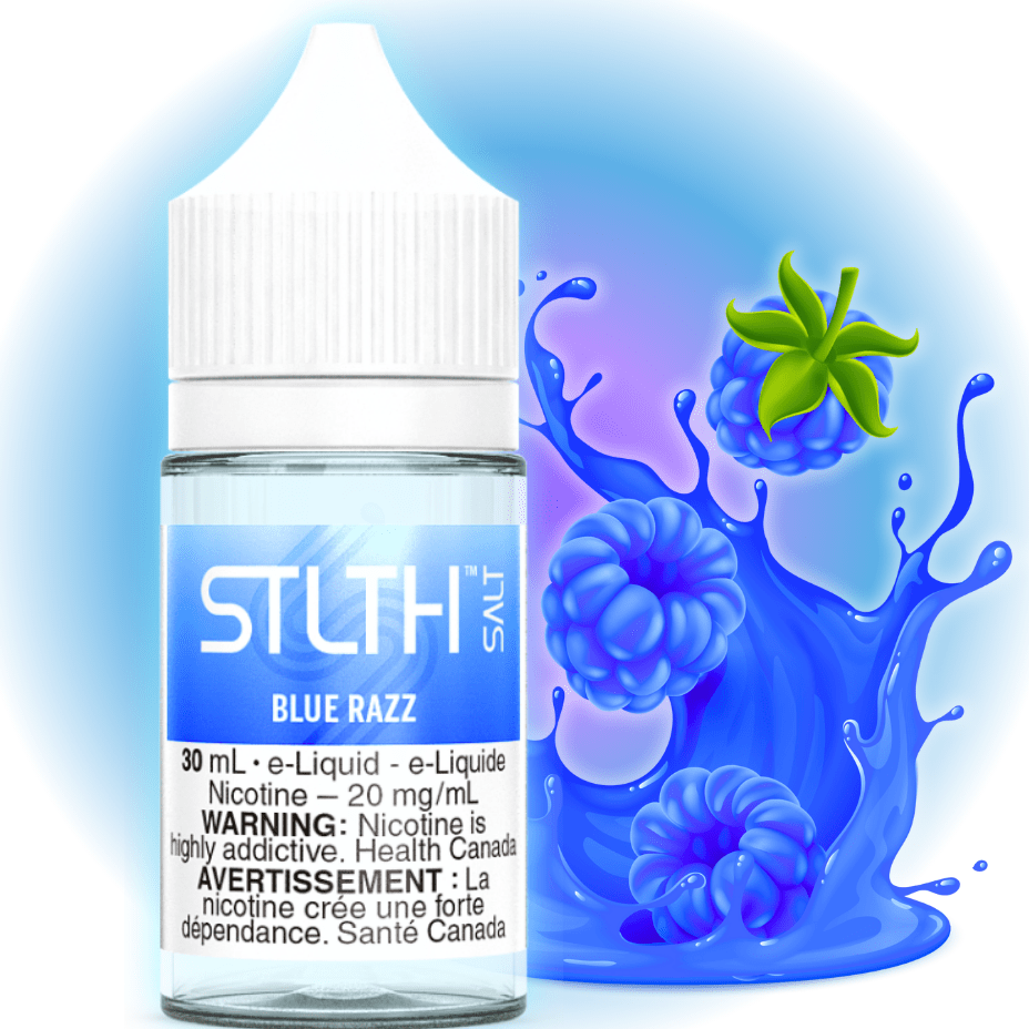 STLTH Salt - Blue Razz 30mL / 20mg Morden Vape SuperStore and Cannabis Manitoba Canada