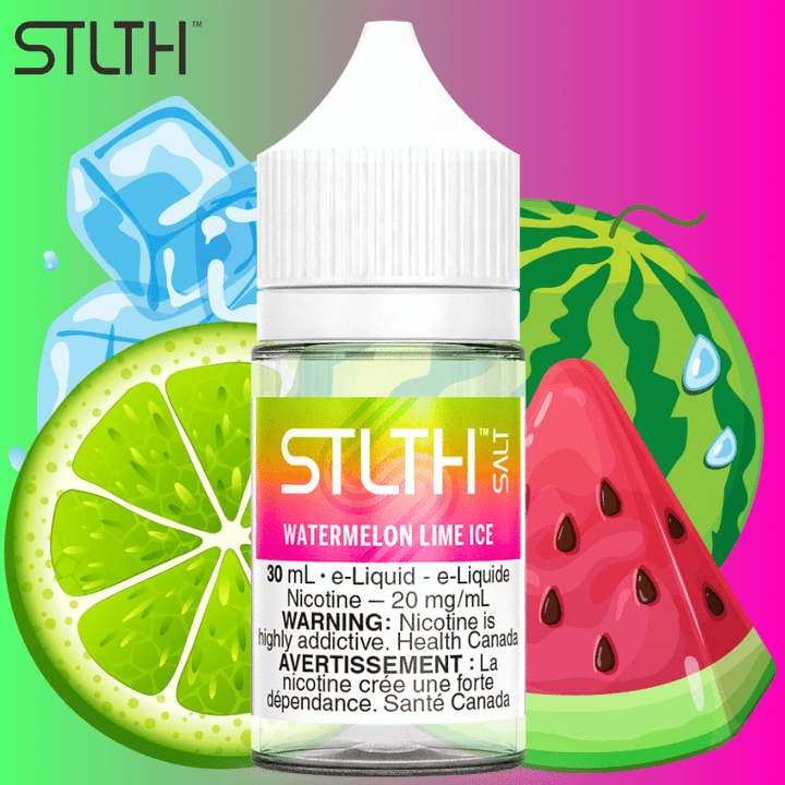 STLTH Salt - Watermelon Lime Ice 30mL / 20mg Morden Vape SuperStore and Cannabis Manitoba Canada