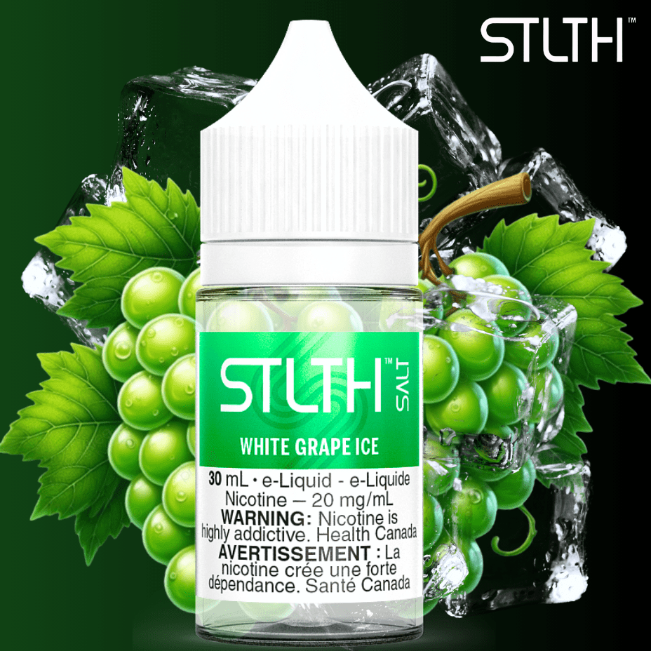 STLTH Salt - White Grape Ice 30mL / 20mg Morden Vape SuperStore and Cannabis Manitoba Canada