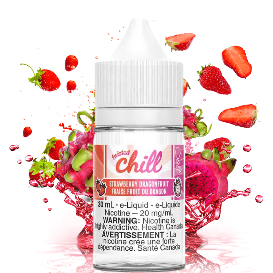 Strawberry Dragonfruit Salt by Chill Twisted E-liquid 30ml / 12mg Morden Vape SuperStore and Cannabis Manitoba Canada